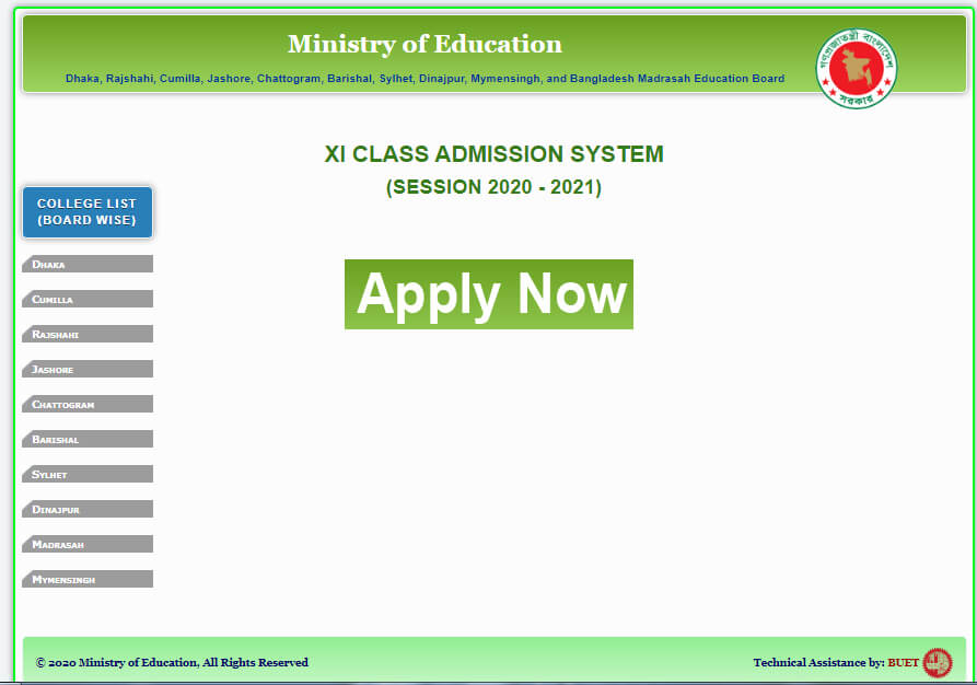 How To Online Application for HSC Admission 2020